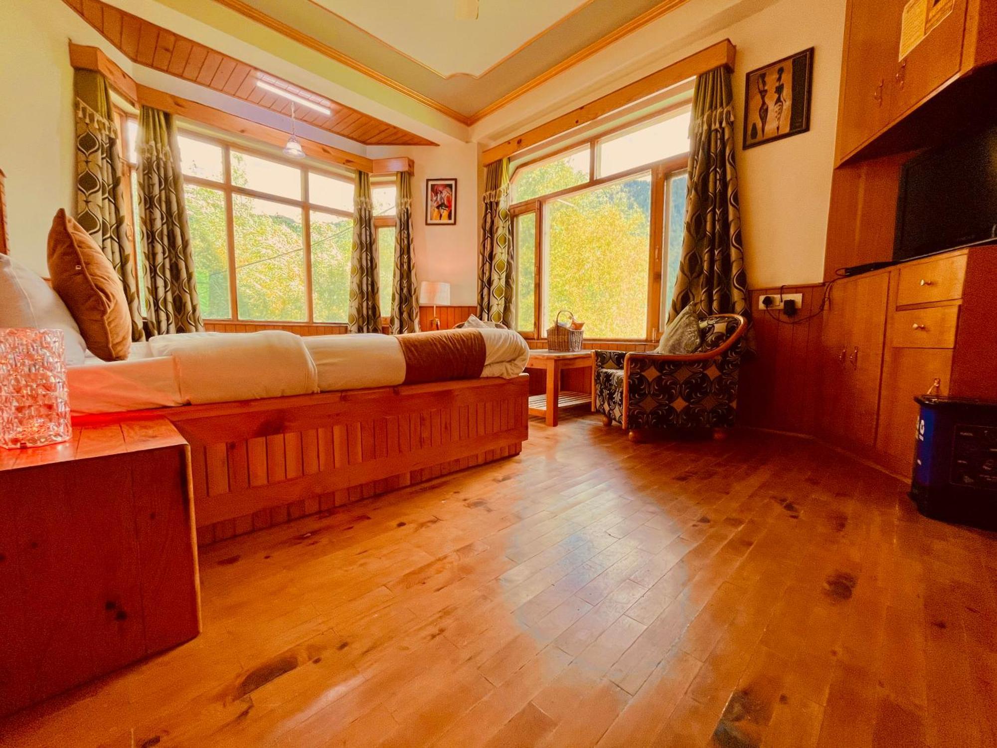 Woods Villa Cottage, Manali Exterior photo